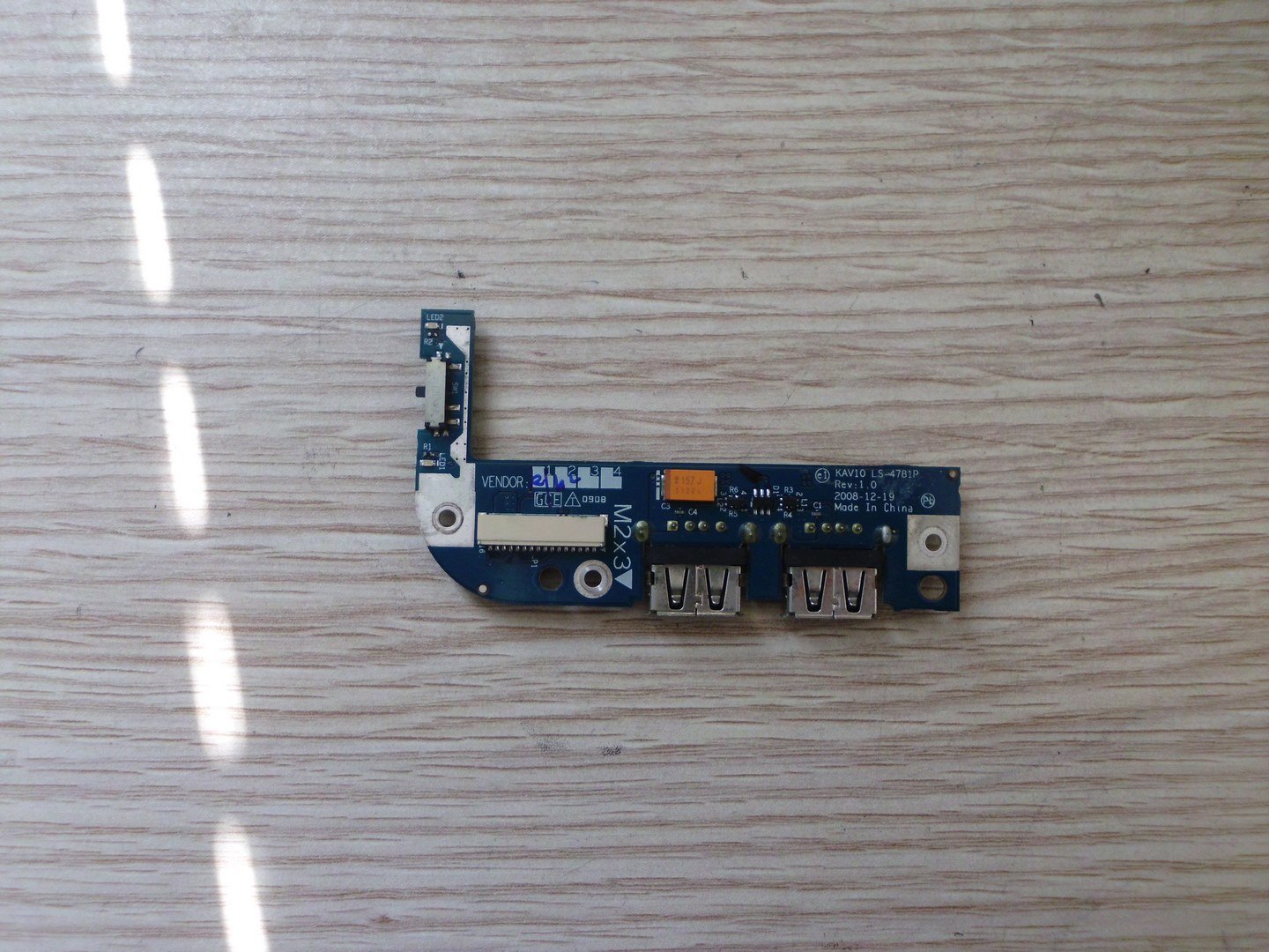 Acer One KAV10 Usb Board, LS-4781P, 